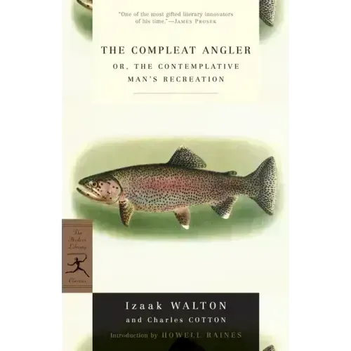 The Compleat Angler: Or, the Contemplative Man's Recreation - Paperback