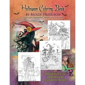 Halloween Coloring Book: by Molly Harrison - Paperback