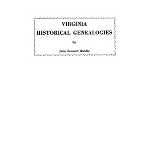 Virginia Historical Genealogies - Paperback