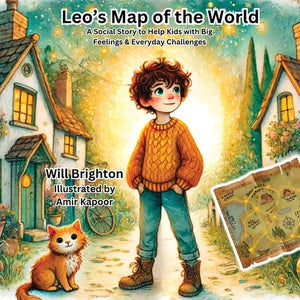 Leo's Map of the World: A Social Story to Help Kids with Big Feelings & Everyday Challenges - Paperback