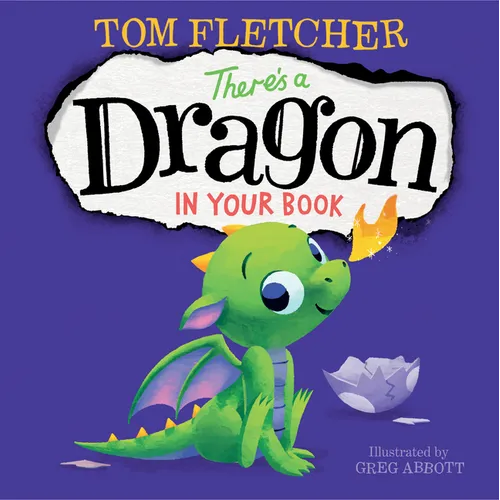 There's a Dragon in Your Book - Hardcover