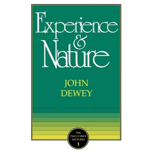 The Experience and Nature - Paperback