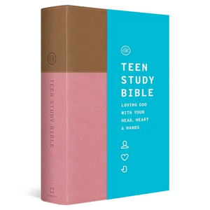ESV Teen Study Bible (Trutone, Blush/Caramel) - Imitation Leather