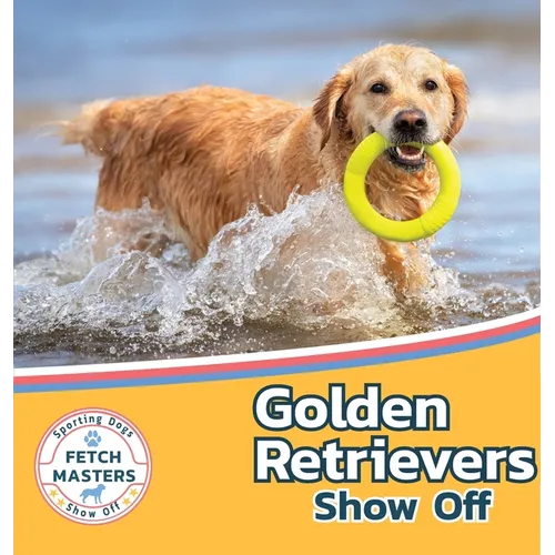 Golden Retrievers Show Off - Hardcover