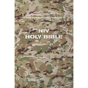 Niv, Holy Bible, Compact, Paperback, Military Camo, Comfort Print - Paperback