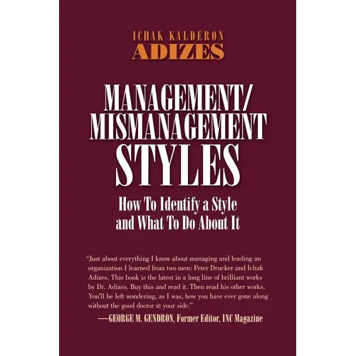 Management/Mismanagement Styles - Paperback
