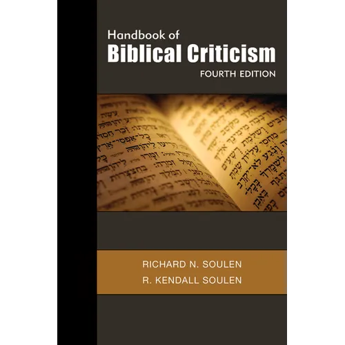 Handbook of Biblical Criticism - Paperback