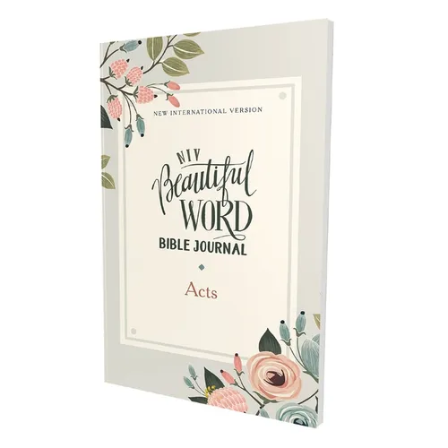 Niv, Beautiful Word Bible Journal, Acts, Paperback, Comfort Print - Paperback