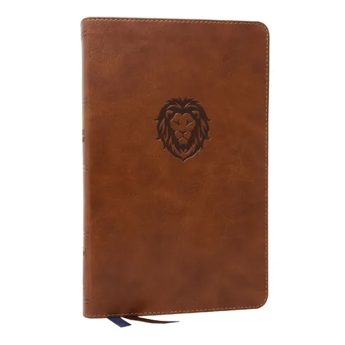 Nkjv, Thinline Bible Youth Edition, Leathersoft, Brown, Red Letter Edition, Comfort Print - Imitation Leather