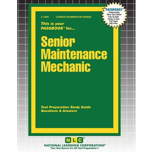 Senior Maintenance Mechanic - Paperback
