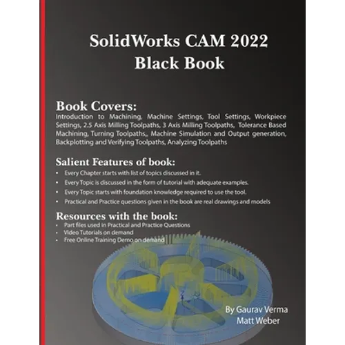 SolidWorks CAM 2022 Black Book - Paperback