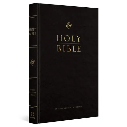 ESV Church Bible, Large Print (Hardcover, Black) - Hardcover