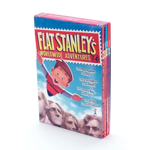 Flat Stanley's Worldwide Adventures #1-4 - Boxed Set