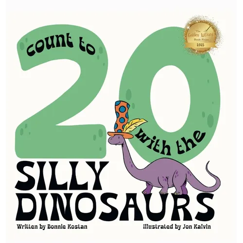 Count to 20 with the Silly Dinosaurs - Hardcover