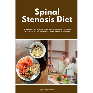 Spinal Stenosis Diet: A Beginner's 5-Step Plan for Symptom-Friendly Eating & Daily Comfort, with Sample Recipes - Paperback