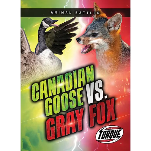 Canada Goose vs. Gray Fox - Library Binding