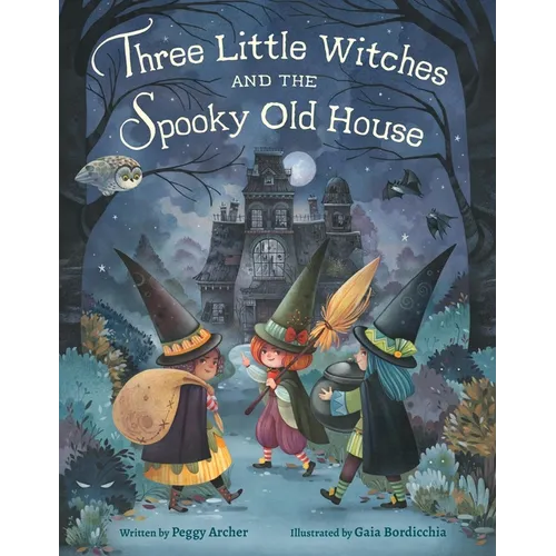 Three Little Witches and the Spooky Old House - Hardcover