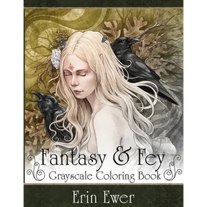 Fantasy and Fay Coloring Book - Paperback