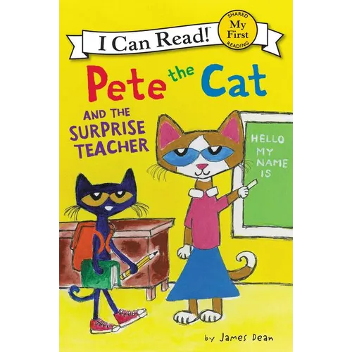 Pete the Cat and the Surprise Teacher - Hardcover