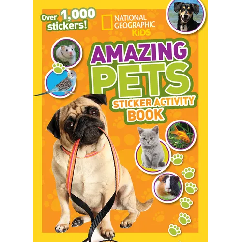 Amazing Pets Sticker Activity Book - Paperback