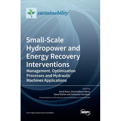 Small-Scale Hydropower and Energy Recovery Interventions: Management, Optimization Processes and Hydraulic Machines Applications - Hardcover