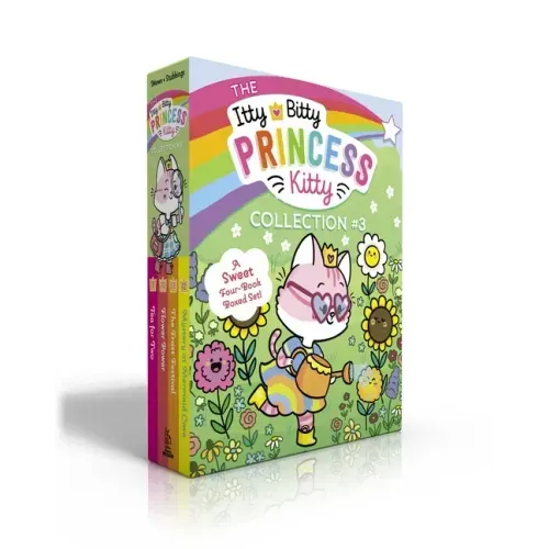 The Itty Bitty Princess Kitty Collection #3 (Boxed Set): Tea for Two; Flower Power; The Frost Festival; Mystery at Mermaid Cove - Paperback