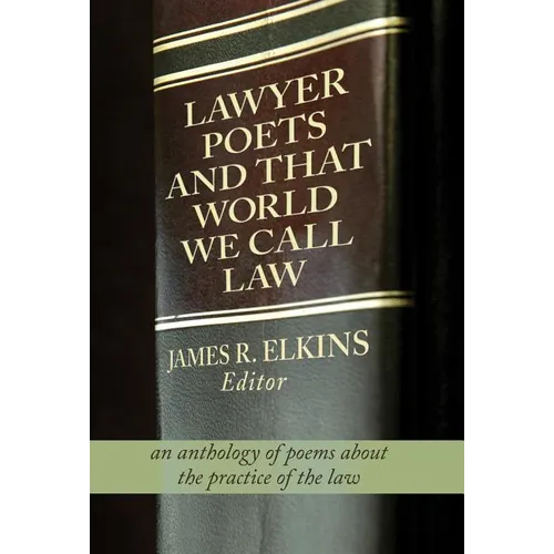 Lawyer Poets and That World We Call Law - Paperback