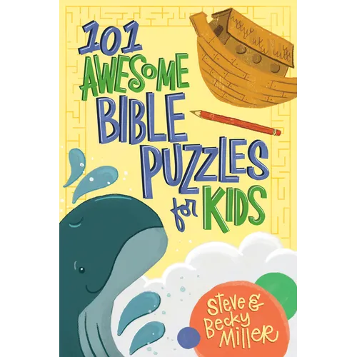 101 Awesome Bible Puzzles for Kids - Paperback
