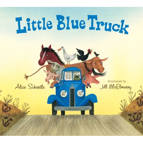 Little Blue Truck Lap Board Book - Board Book