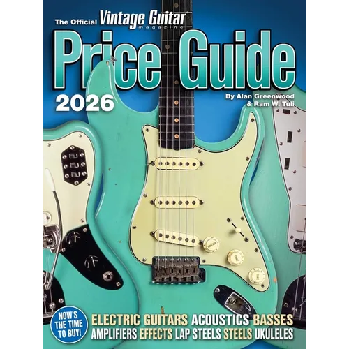 The Official Vintage Guitar Magazine Price Guide 2026 - Paperback