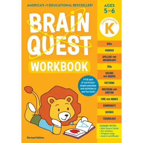 Brain Quest Workbook: Kindergarten Revised Edition - Paperback