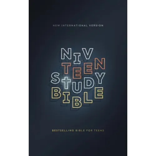 Niv, Teen Study Bible (for Life Issues You Face Every Day), Hardcover, Navy, Comfort Print - Hardcover
