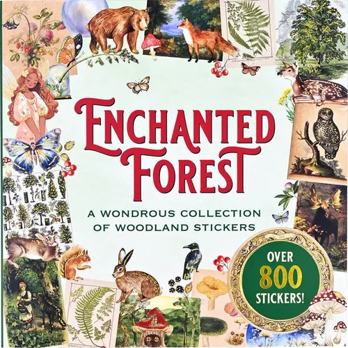 Enchanted Forest Sticker Book (Over 800 Stickers!) - Paperback