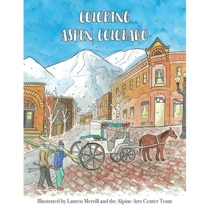 Coloring Aspen, Colorado - Paperback