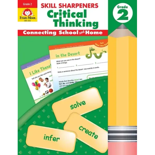 Skill Sharpeners: Critical Thinking, Grade 2 Workbook - Paperback