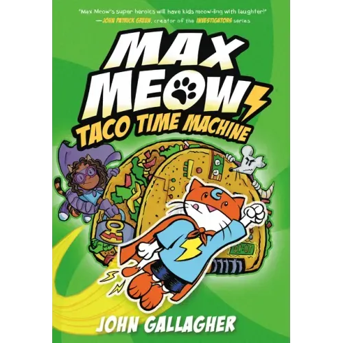 Max Meow Book 4: Taco Time Machine: (A Graphic Novel) - Hardcover