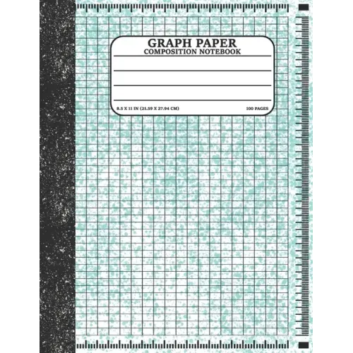 Graph Paper Composition Notebook: Math and Science Lover Graph Paper Cover Watercolor (Quad Ruled 4 squares per inch, 100 pages) Birthday Gifts For Ma - Paperback