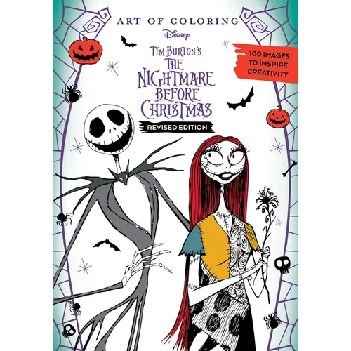 Art of Coloring: Disney Tim Burton's the Nightmare Before Christmas - Paperback