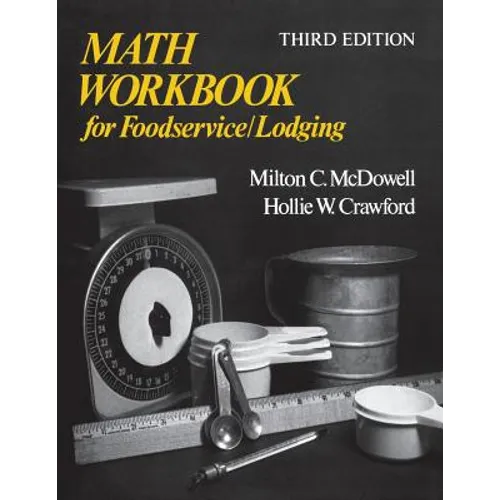 Math Workbook for Foodservice / Lodging - Paperback