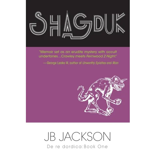 Shagduk (De re dordica, Book One) - Paperback
