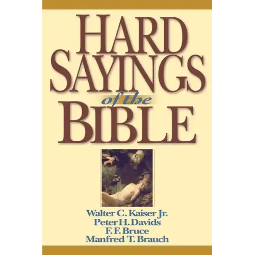 Hard Sayings of the Bible - Paperback