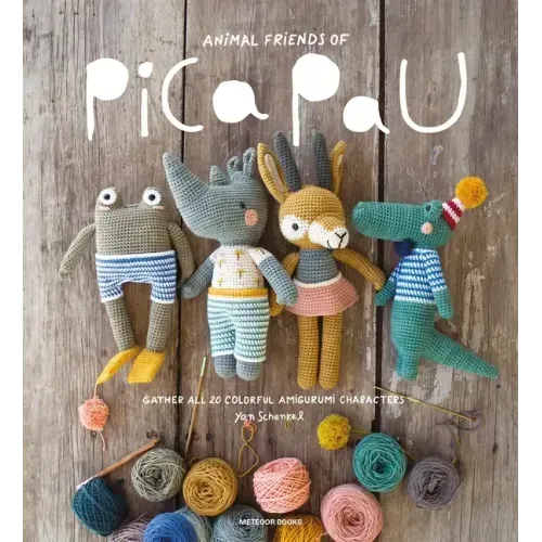 Animal Friends of Pica Pau: Gather All 20 Colorful Amigurumi Animal Characters - Paperback