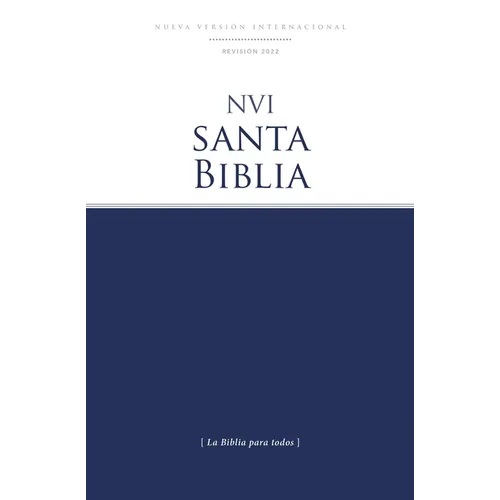 Nvi, Santa Biblia, Revisión 2022, Edición Económica, Tapa Rústica - Paperback