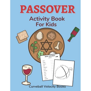 Passover Activity Book for Kids: Puzzles for Kids Aged 6-12 - Paperback
