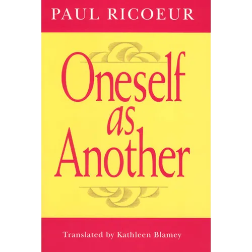 Oneself as Another - Paperback