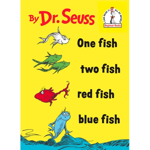 One Fish Two Fish Red Fish Blue Fish - Hardcover