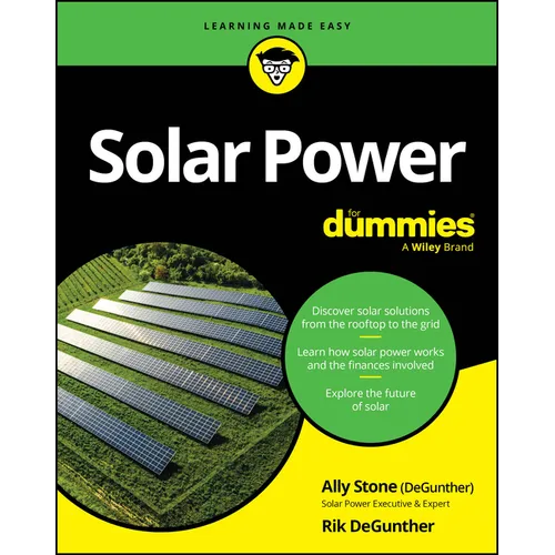 Solar Power for Dummies - Paperback