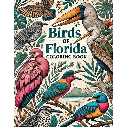Birds of Florida Coloring Book - Paperback