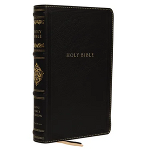 Kjv, Sovereign Collection Bible, Personal Size, Genuine Leather, Black, Red Letter Edition, Comfort Print: Holy Bible, King James Version - Leather