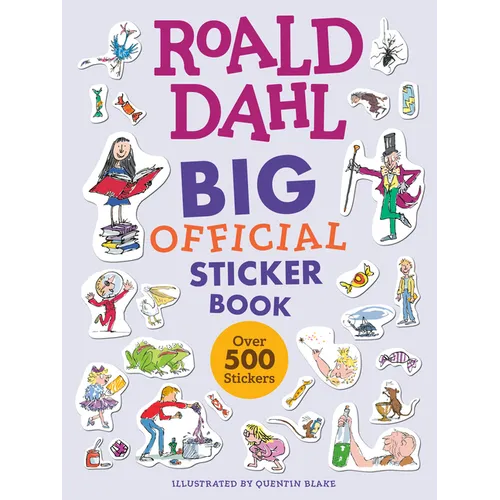 Roald Dahl: Big Official Sticker Book - Paperback
